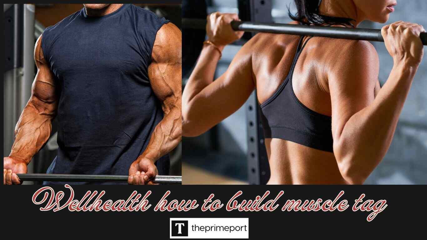 Wellhealth how to build muscle tag: Workouts and Recovery