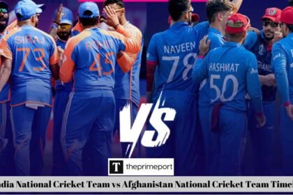 India National Cricket Team vs Afghanistan National Cricket Team Timeline