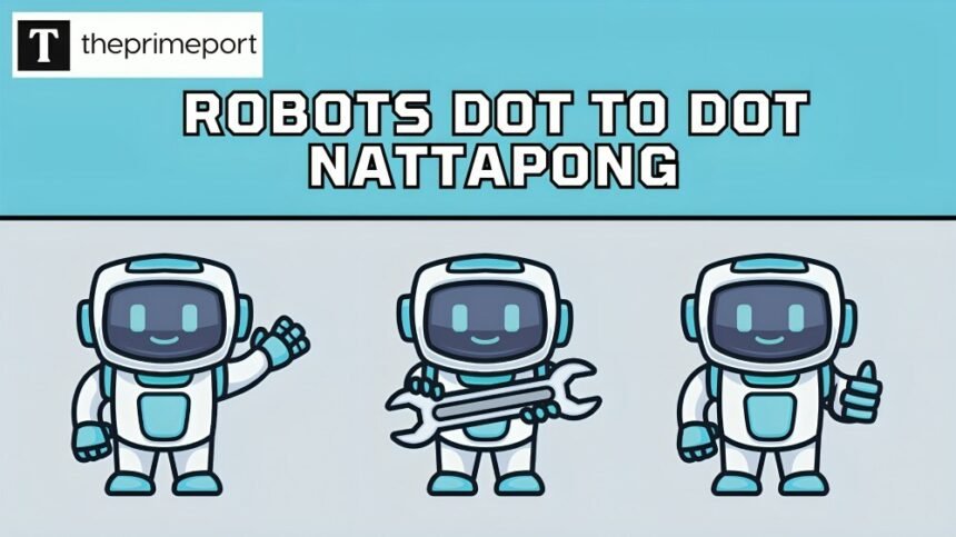 Robots Dot to Dot Nattapong